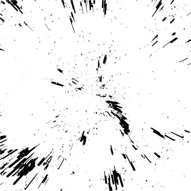 Sert siyah-beyaz doku vektörü. Derinden örtülmüş doku. Grunge 'un geçmişi. Vektör İllüstrasyonu.