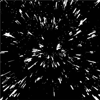 Grunge siyah beyaz desen. Tek renkli parçacıklar soyut doku. 