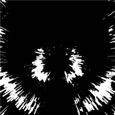 Grunge siyah beyaz desen. Tek renkli parçacıklar soyut doku. 