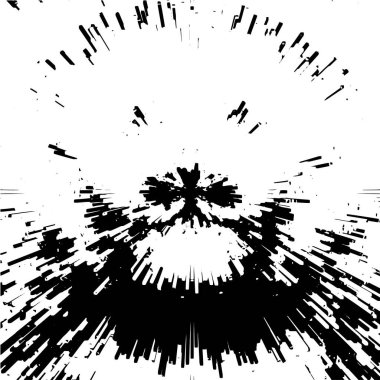 Grunge siyah beyaz desen. Tek renkli parçacıklar soyut doku. 