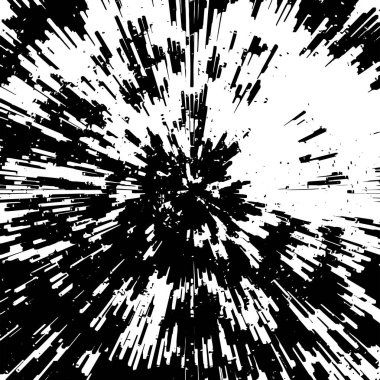 Grunge siyah beyaz desen. Tek renkli parçacıklar soyut doku. 