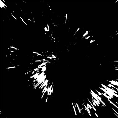 soyut patlama arkaplan vektörü siyah ve beyaz