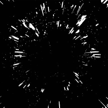 soyut patlama arkaplan vektörü siyah ve beyaz