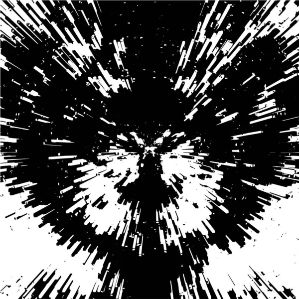 Rough Black White Texture Vector Grunge Background Vector Illustration — Stock Vector