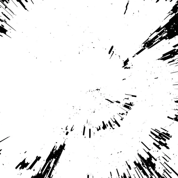 Монохромные Частицы Абстрактной Текстуры Черно Белый Рисунок — стоковый вектор