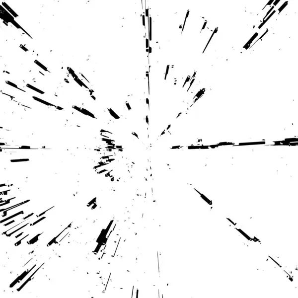 Partículas Monocromáticas Textura Abstracta Grunge Patrón Blanco Negro — Vector de stock