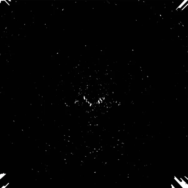 Круглая Текстура Взрыва Звездочки Тяжелый Неровный Фон Гранжа Абстрактная Векторная — стоковый вектор