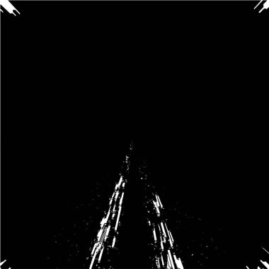 Beyazın soyut siyah vuruşları. Koyu renk boya dokusu