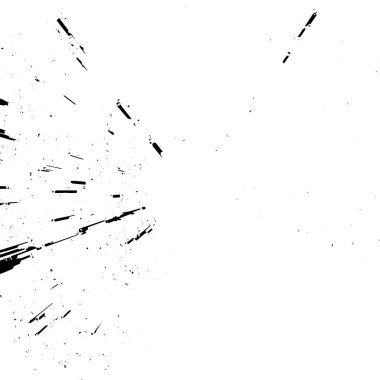 Soyut monokrom çizimi. Siyah ve beyaz grunge doku arkaplanı. 