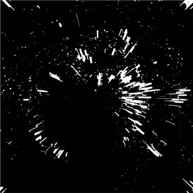 Beyaz üzerine siyah vuruşlar. Koyu soyut renk boya dokusu