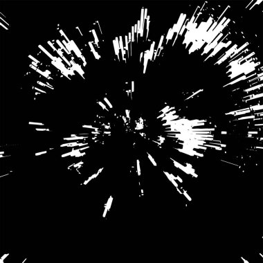 Beyaz üzerine siyah vuruşlar. Koyu soyut renk boya dokusu