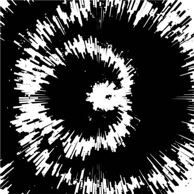 Grunge siyah ve beyaz soyut arka plan. Çizikler, çipler ve çatlaklarla eski bir yüzey. Toprak, leke, sürtünme için desen. Doku monokrom koyu