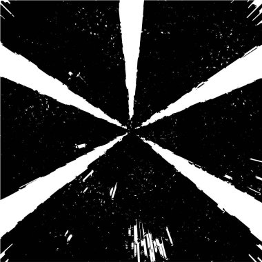 Grunge siyah ve beyaz soyut arka plan. Çizikler, çipler ve çatlaklarla eski bir yüzey. Toprak, leke, sürtünme için desen. Doku monokrom koyu