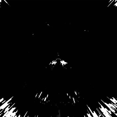 Beyaz kağıtta siyah fırça darbeleri. Koyu soyut renk boya dokusu