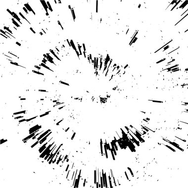 Beyaz kağıtta siyah fırça darbeleri. Koyu soyut renk boya dokusu