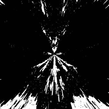 Beyaz kağıtta siyah fırça darbeleri. Koyu soyut renk boya dokusu