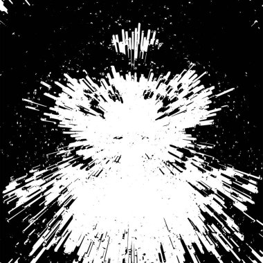 siyah ve beyaz arkaplan, patlama soyut doku, vektör illüstrasyonu      