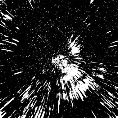siyah ve beyaz arkaplan, patlama soyut doku, vektör illüstrasyonu      