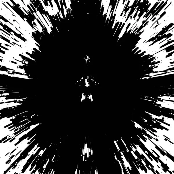 Fond Grunge Noir Blanc Texture Superposition Détresse — Image vectorielle