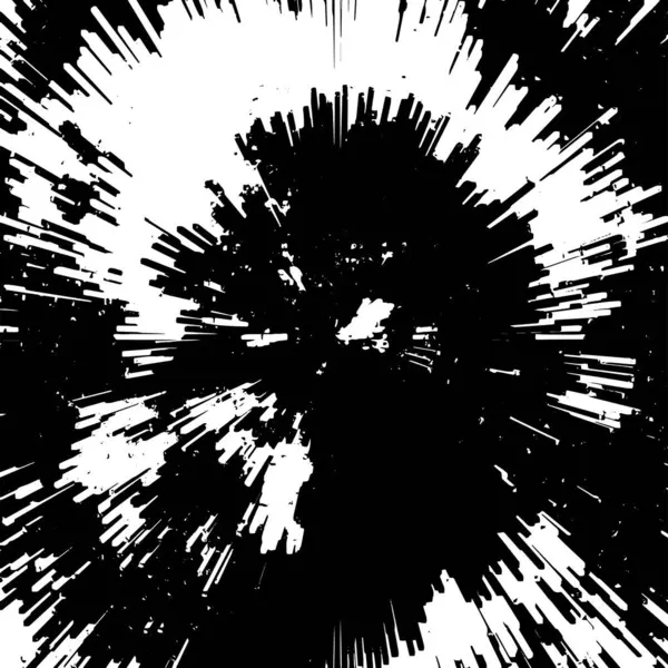Ilustración Abstracta Monocromática Fondo Textura Grunge Blanco Negro — Vector de stock