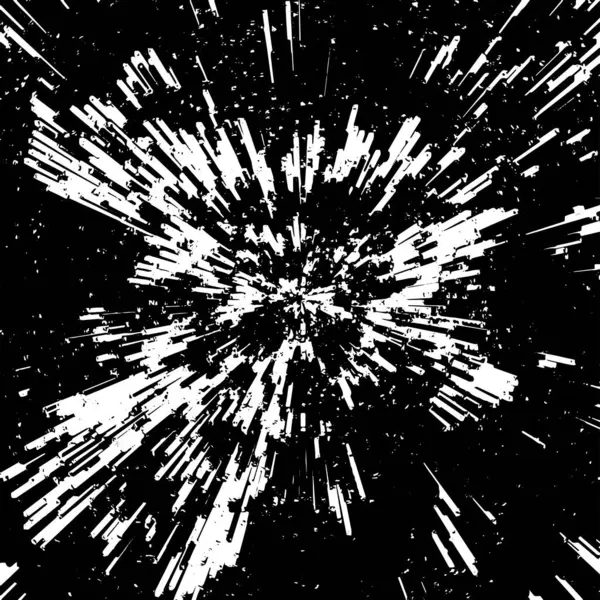Zwart Wit Grunge Achtergrond Stress Overlay Textuur — Stockvector