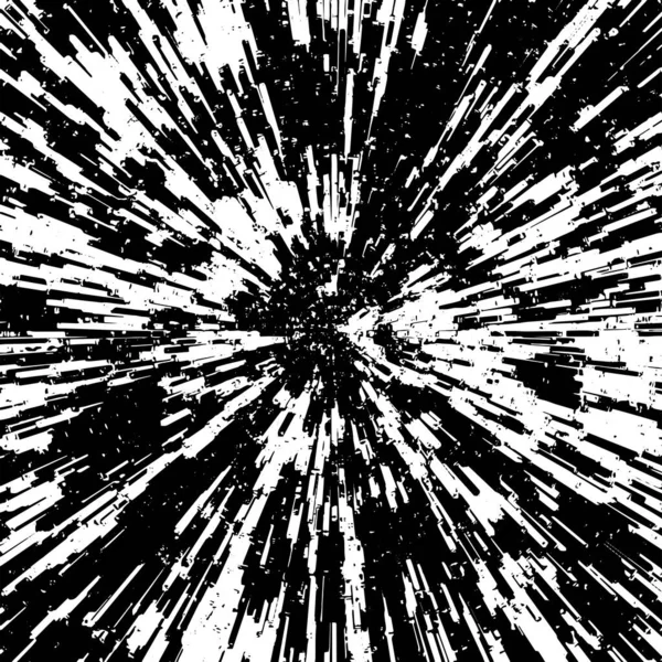Soyut Monokrom Çizimi Siyah Beyaz Grunge Doku Arkaplanı — Stok Vektör