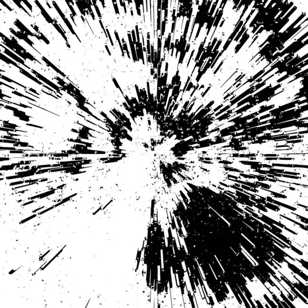 Soyut Monokrom Çizimi Siyah Beyaz Grunge Doku Arkaplanı — Stok Vektör