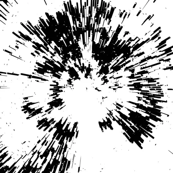 Абстрактная Монохромная Иллюстрация Черно Белая Текстура Гранжа — стоковый вектор