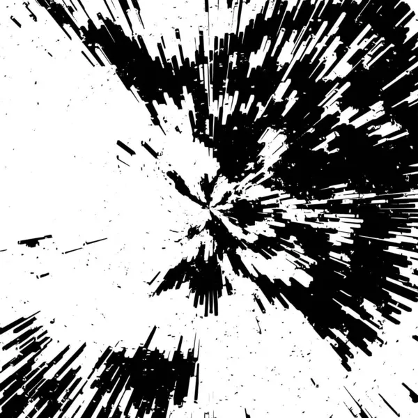 Illustration Monochrome Abstraite Noir Blanc Fond Texture Grunge — Image vectorielle