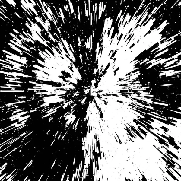 黒と白の抽象的な背景のグラウンジ 亀裂のヴィンテージの古い表面 オフを印刷するためのパターン テクスチャ モノクロ ダーク — ストックベクタ