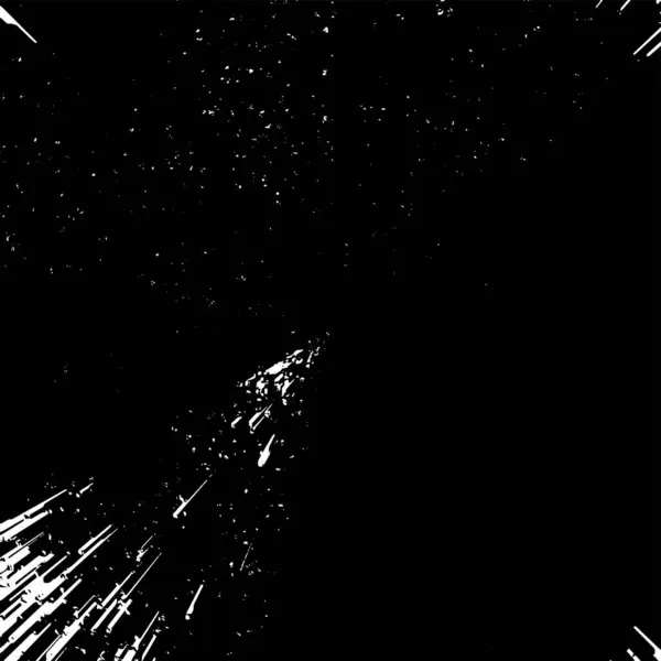 Grunge Fond Abstrait Noir Blanc Vieille Surface Vintage Rayures Copeaux — Image vectorielle