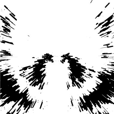 siyah ve beyaz arkaplan, patlama soyut doku, vektör illüstrasyonu    