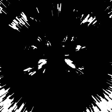 siyah ve beyaz arkaplan, patlama soyut doku, vektör illüstrasyonu    