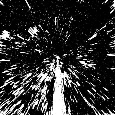 siyah ve beyaz arkaplan, patlama soyut doku, vektör illüstrasyonu    