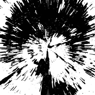 soyut siyah beyaz arkaplan, patlama.   