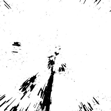 Siyah soyut suluboya boya fırça dokusu