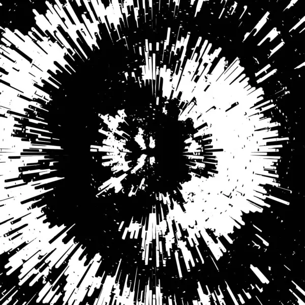 Explosion Texture Abstraite Fond Noir Blanc Illustration Vectorielle — Image vectorielle