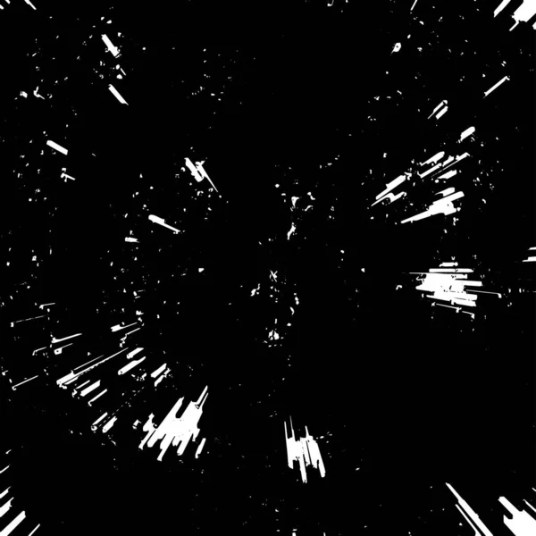Schwarz Weißer Hintergrund Explosionsartige Abstrakte Textur Vektorillustration — Stockvektor