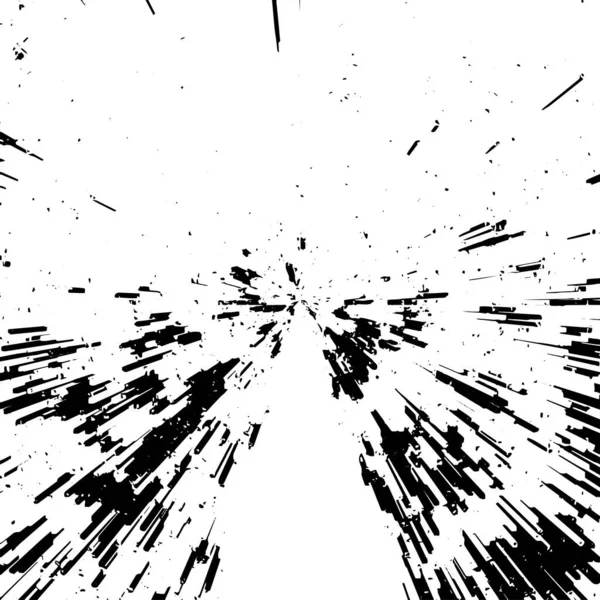 Взрыв Черно Белый Фон Абстрактная Текстура — стоковый вектор