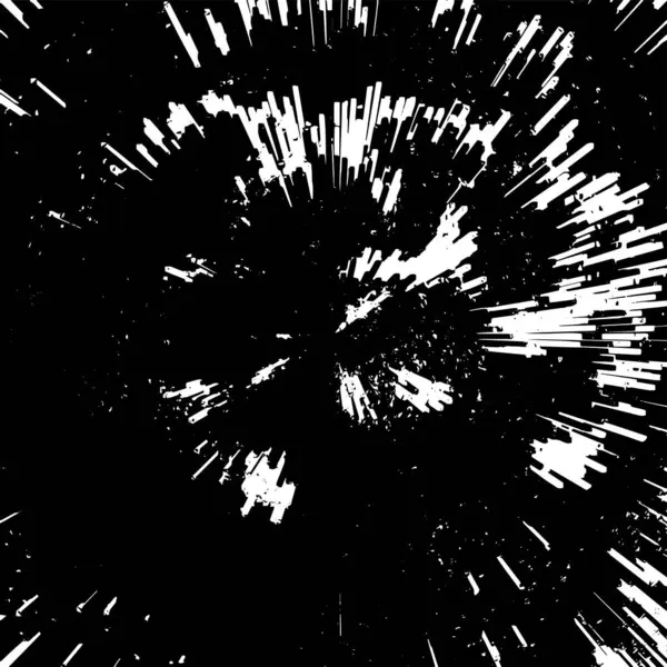 黑色和白色背景 抽象纹理爆炸 — 图库矢量图片