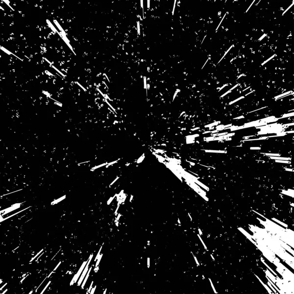 Абстрактная Текстура Взрыв Черно Белый Фон — стоковый вектор