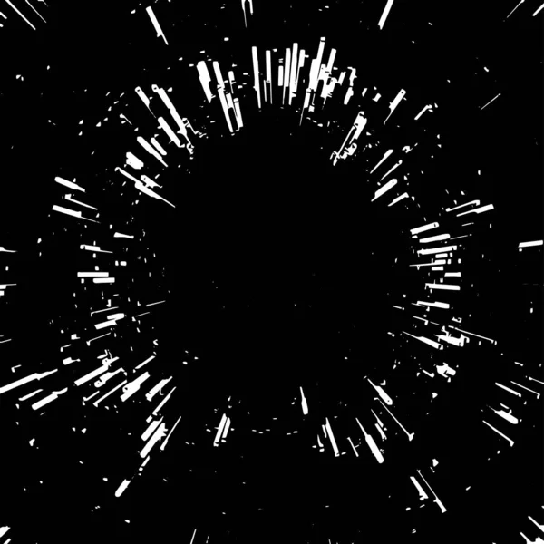 Abstracte Zwart Wit Achtergrond Explosie — Stockvector