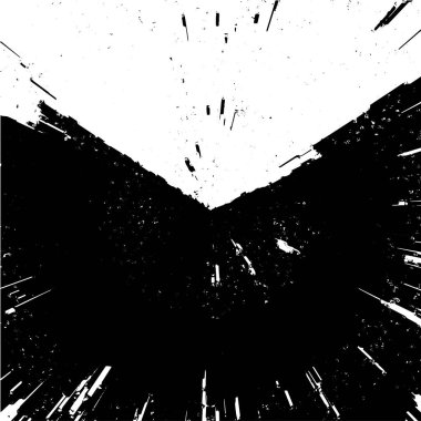 Vektör çizimi. Soyut siyah ve beyaz monokrom arkaplanı.     