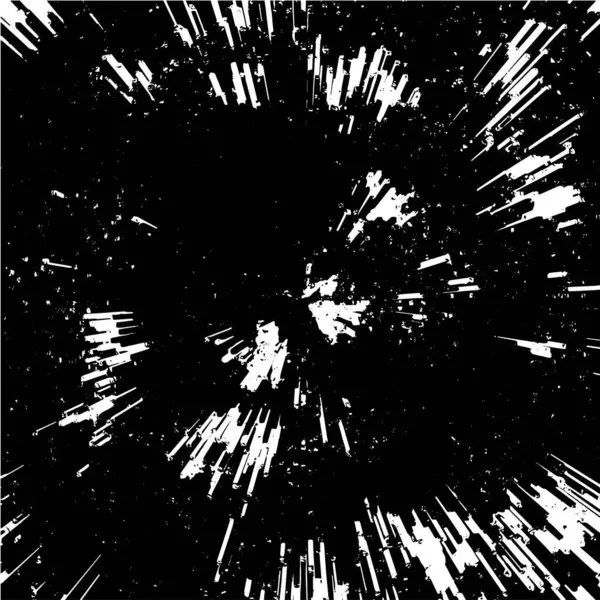 Grunge Blanco Negro Textura Superposición Angustia — Vector de stock