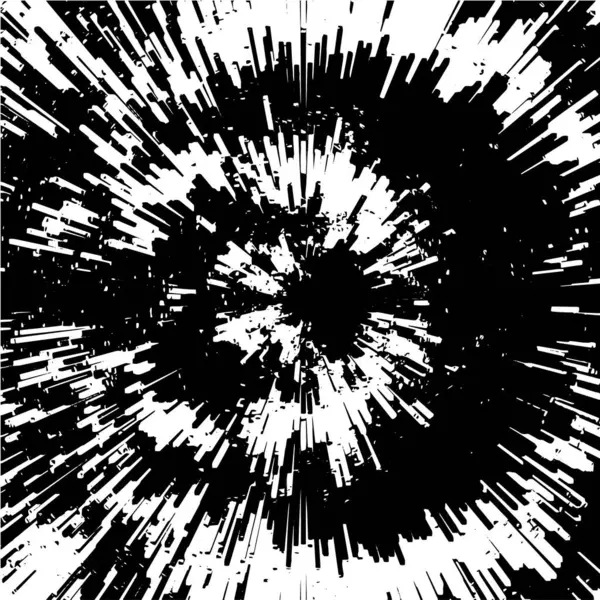 Grunge Noir Blanc Texture Superposition Détresse — Image vectorielle