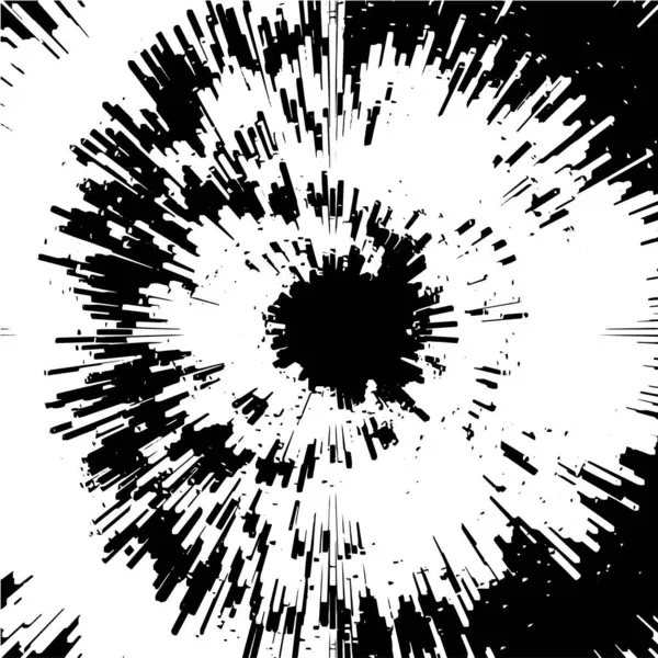 Fond Monochrome Noir Blanc Abstrait Illustration Vectorielle — Image vectorielle