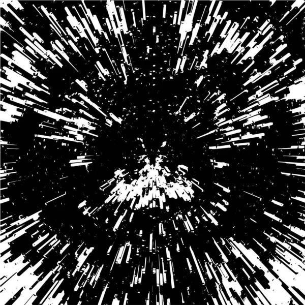 Bianco Nero Grunge Texture Sfondo Illustrazione Astratta Monocromatica — Vettoriale Stock