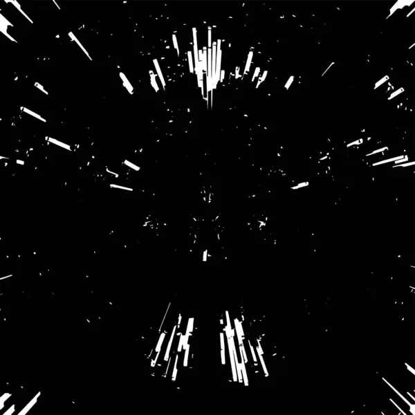 Fond Texture Grunge Noir Blanc Illustration Monochrome Abstraite — Image vectorielle