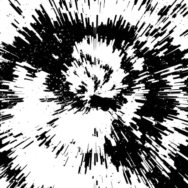 Illustration Vectorielle Résumé Fond Monochrome Noir Blanc — Image vectorielle