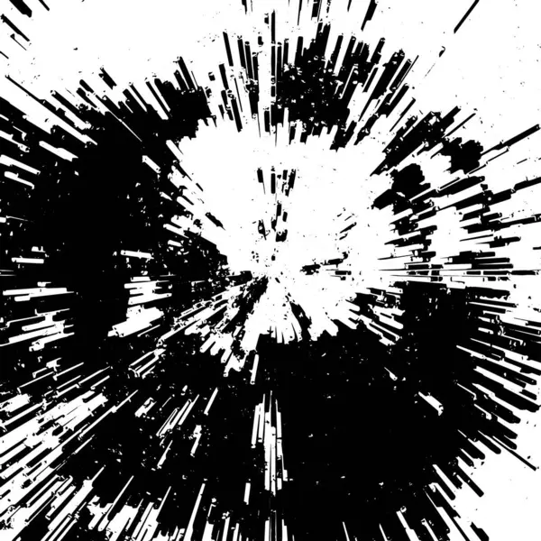 Vector Illustratie Abstract Zwart Wit Monochrome Achtergrond — Stockvector
